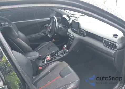 2019 Hyundai Veloster Turbo из США, поврежденный, VIN KMHTH6AB9KU006945